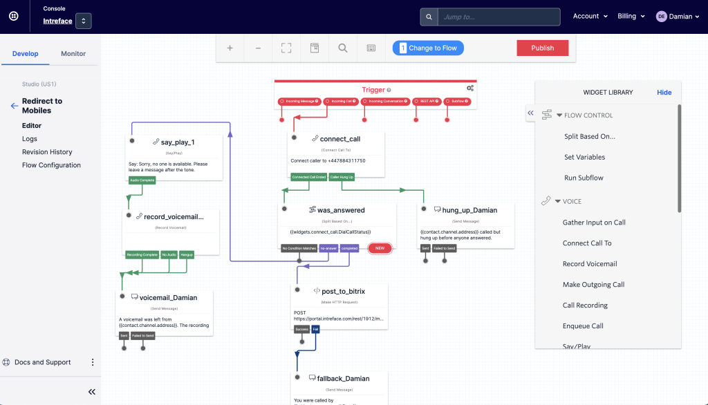Automated Responses Bitrix24