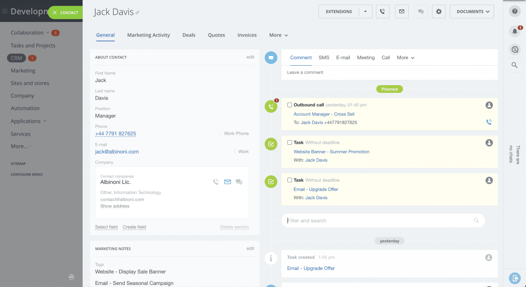 Customer Service Bitrix24