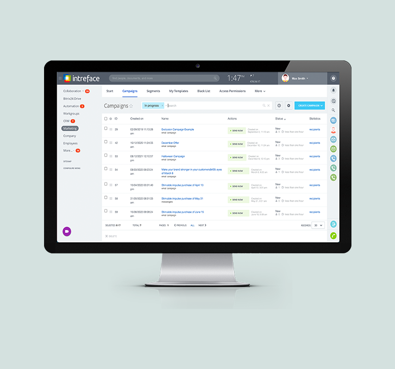 Dedicated SMTP Mail Server Bitrix24
