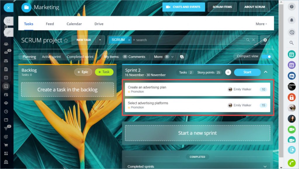 Project Management bitrix24